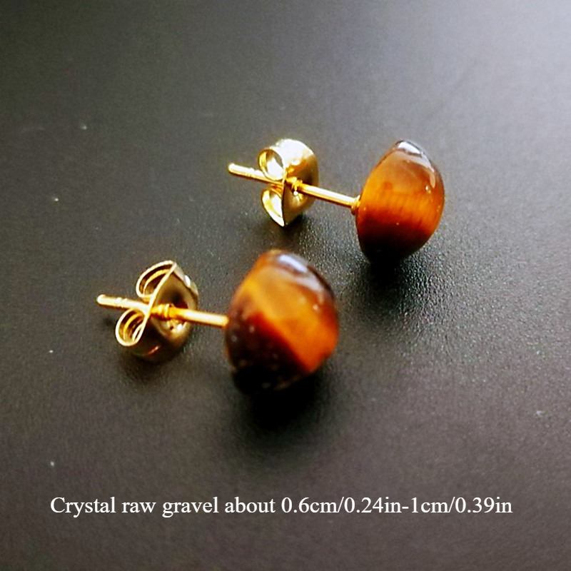 Colorful Bohemian Style Chip Earrings, Retro Minimalist